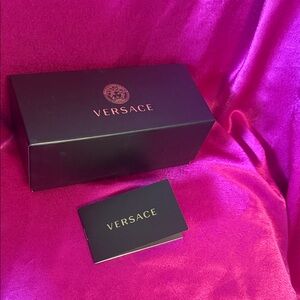 Versace sunglasses Black  Box